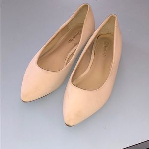 Nude Flats DreamPairs soft lined soles for comfort